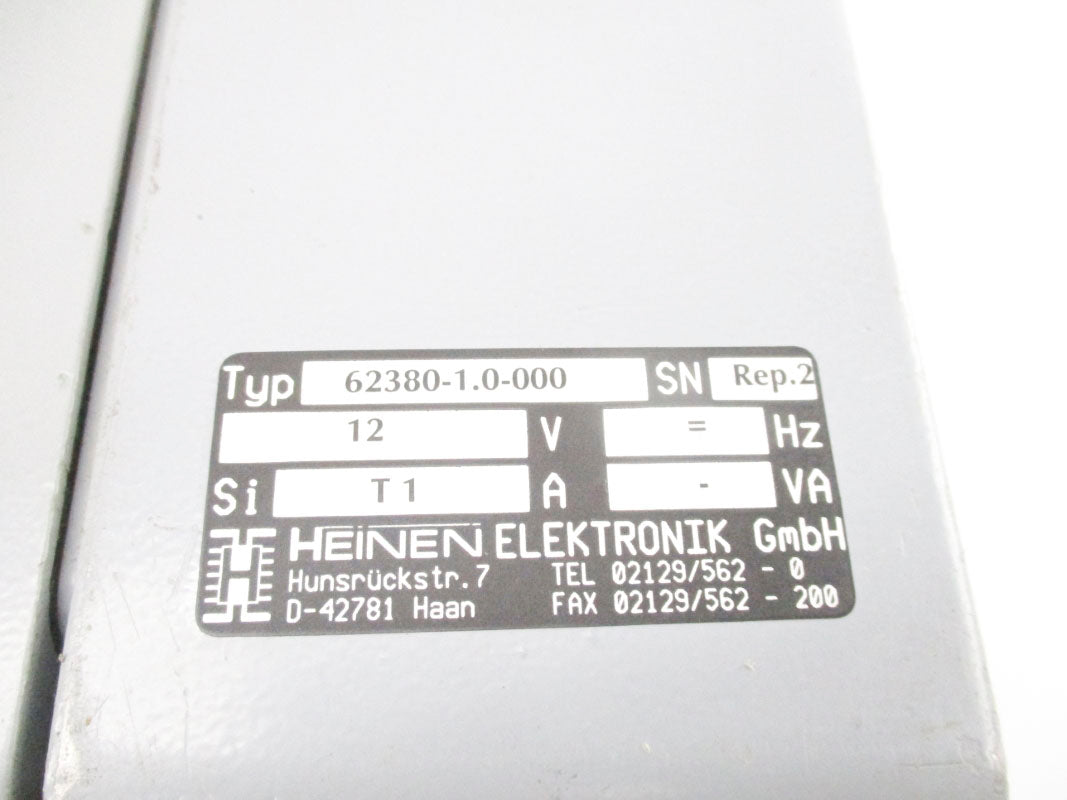 HEINEN ELEKTRONIK 62380-1.0-000 (NO KEY) UNMP