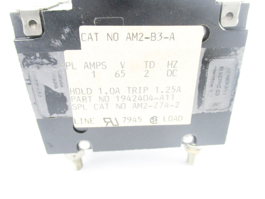 HEINEMANN AM2-B3-A 1942404-A11 65VDC 1A UNMP