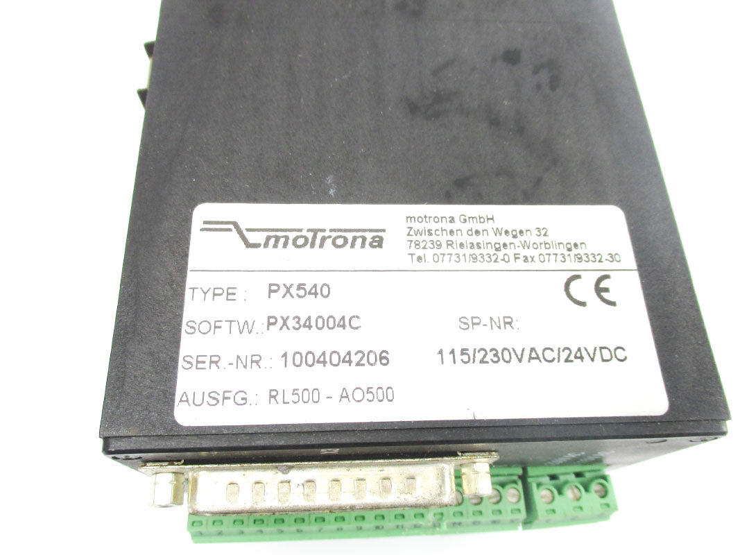 MOTRONA PX540 115-230VAC/24VDC UNMP