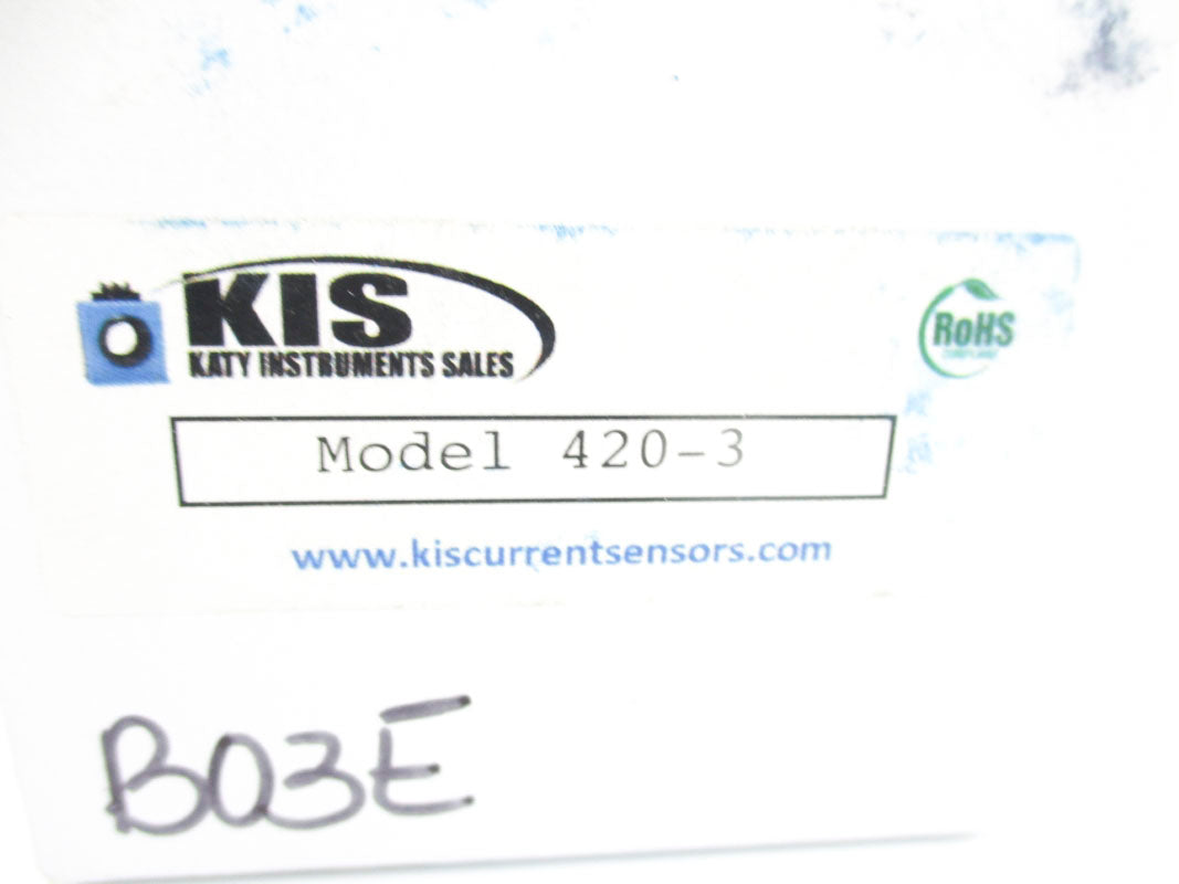 KATY INSTRUMENTS 420-3 5-40VDC 3A NSMP