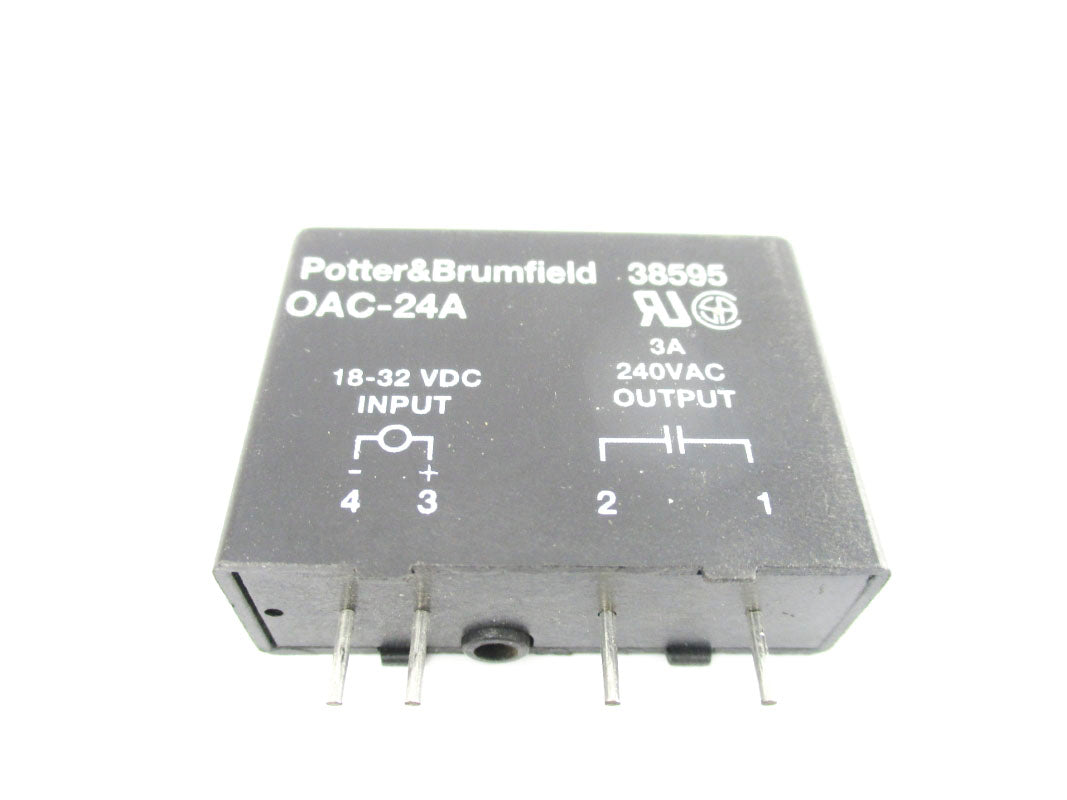 POTTER&BRUMFIELD OAC-24A 18-32VDC 3A NSNP