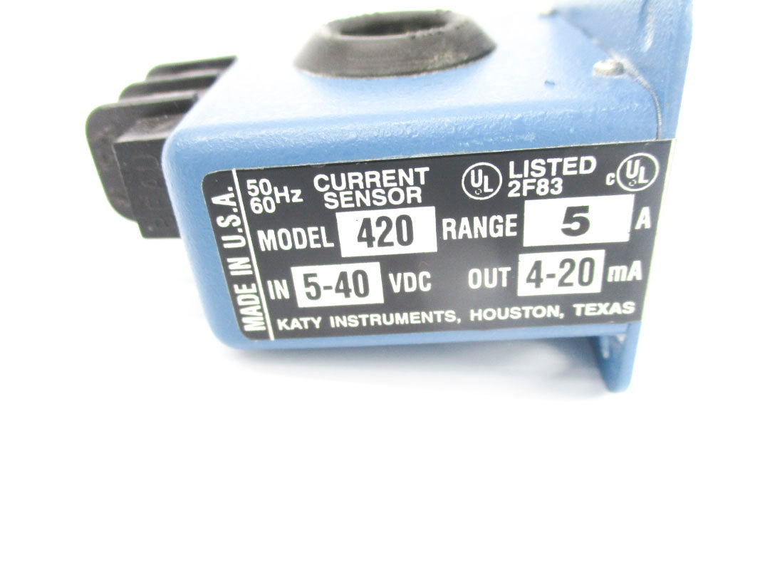 KATY INSTRUMENTS 420-5 5-40VDC 5A UNMP