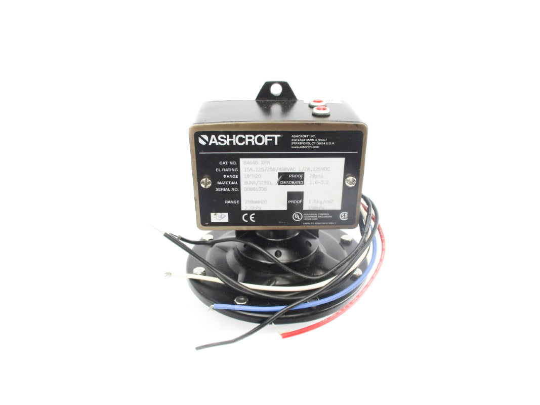 ASHCROFT B464BXFM 480VAC 10PSI NSNP