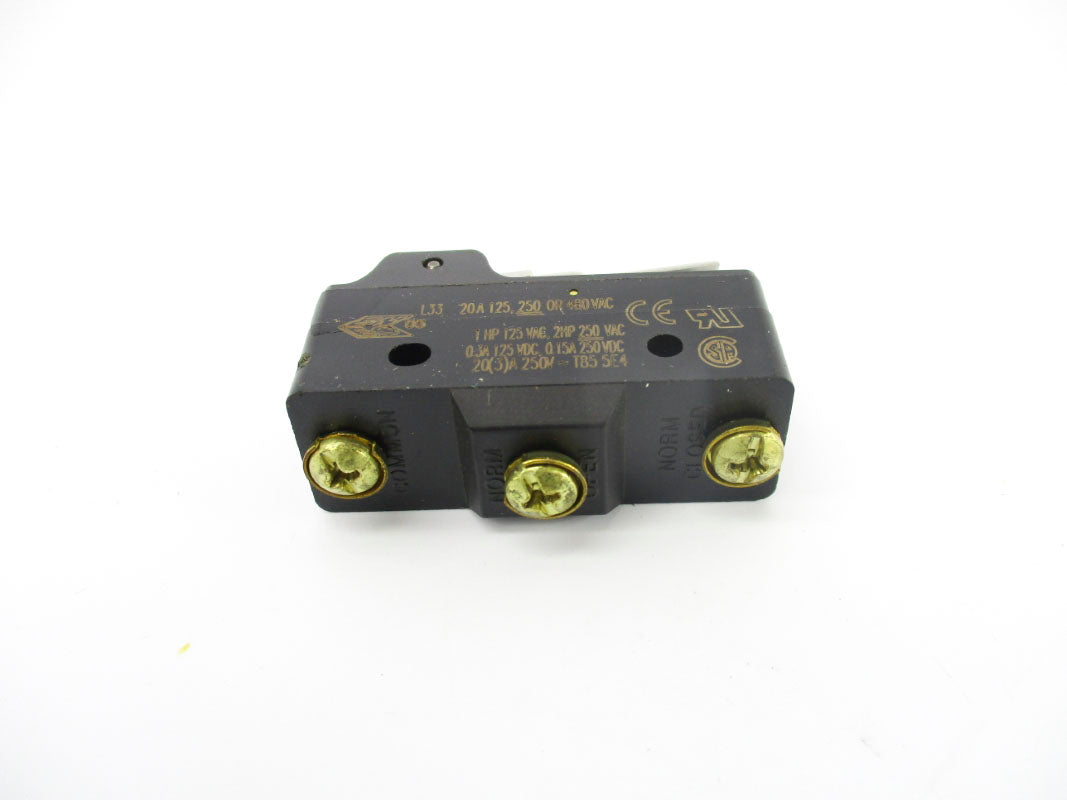 MICRO SWITCH BA-1RV111-A2 480VAC 20A NSNP
