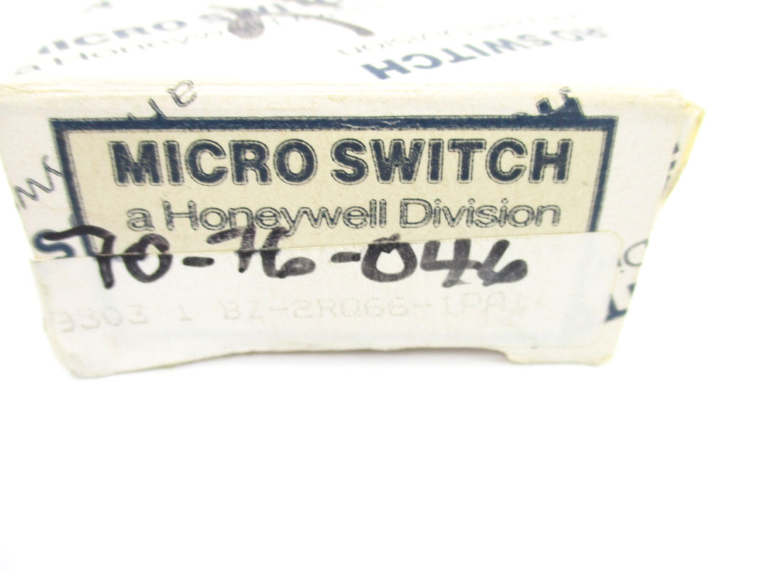 MICRO SWITCH BZ-2RQ66-1PA1 15A 480VAC NSMP
