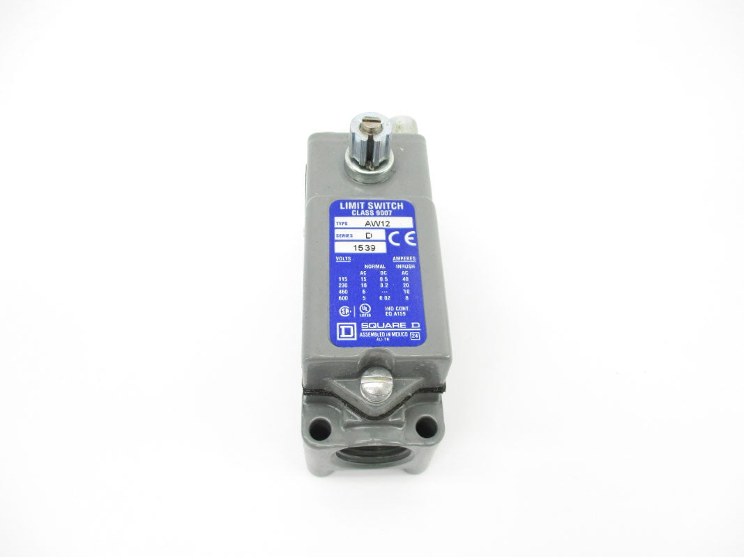 SQUARE D 9007AW12 SER. D 600V 8A NSMP