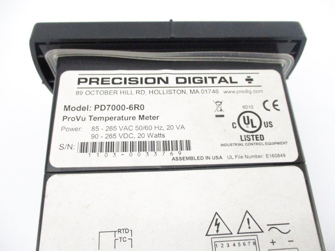 PRECISION DIGITAL PD7000-6R0 85-265V NSNP