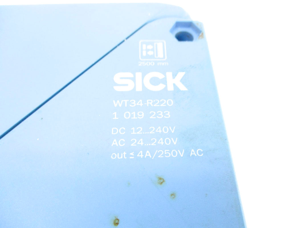 SICK WT34-R220 1019233 250VAC 4A UNMP