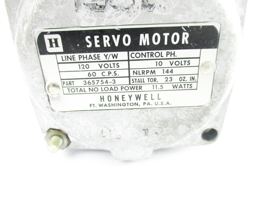 HONEYWELL 365754-3 120V UNMP