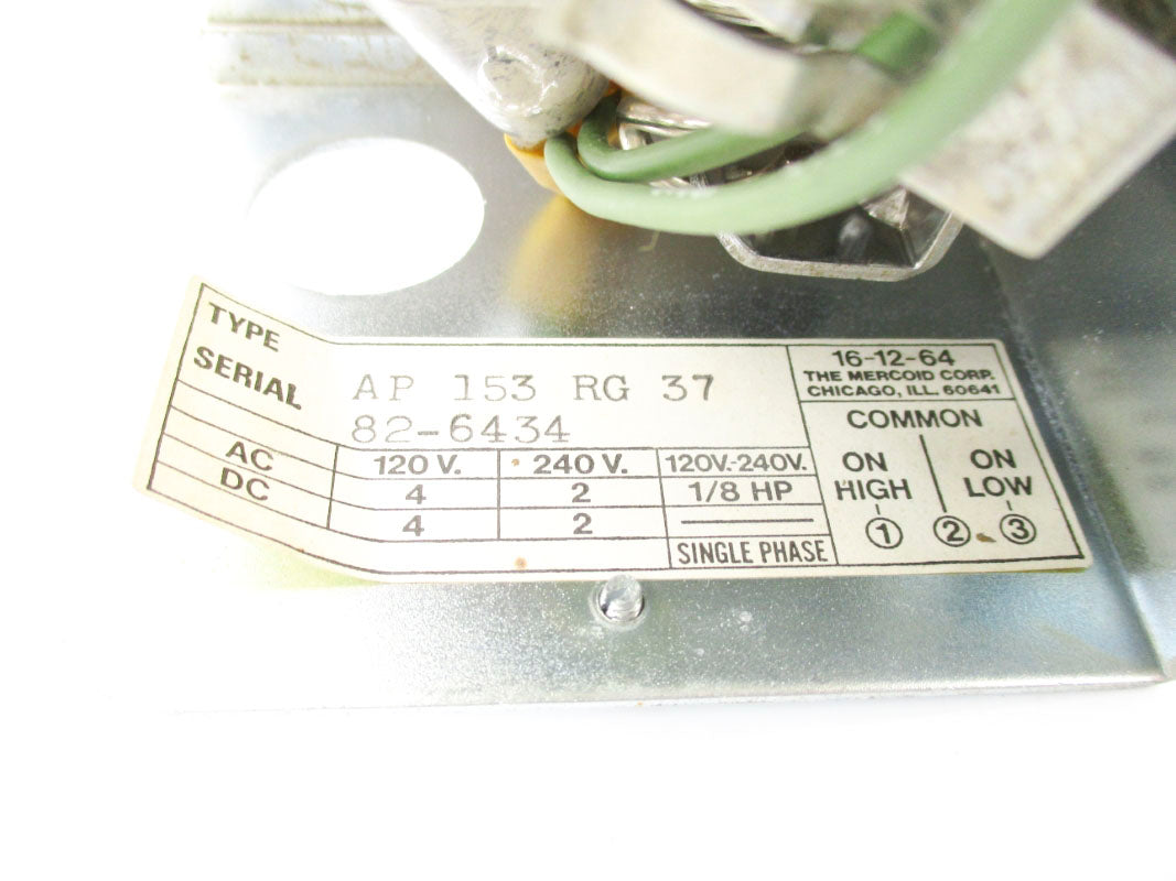 MERCOID AP153RG37 120-240V UNMP