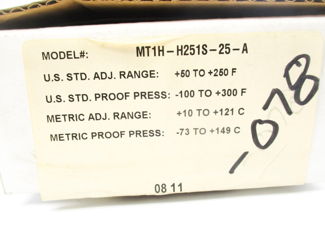 BARKSDALE MT1H-H251S-25-A 600V 10A 50-250'F/10-121'C NSMP