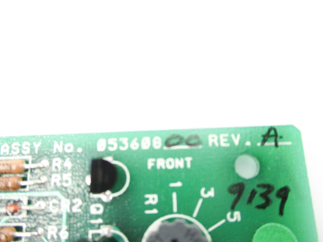 MEASUREX 05360800 REV. A UNMP