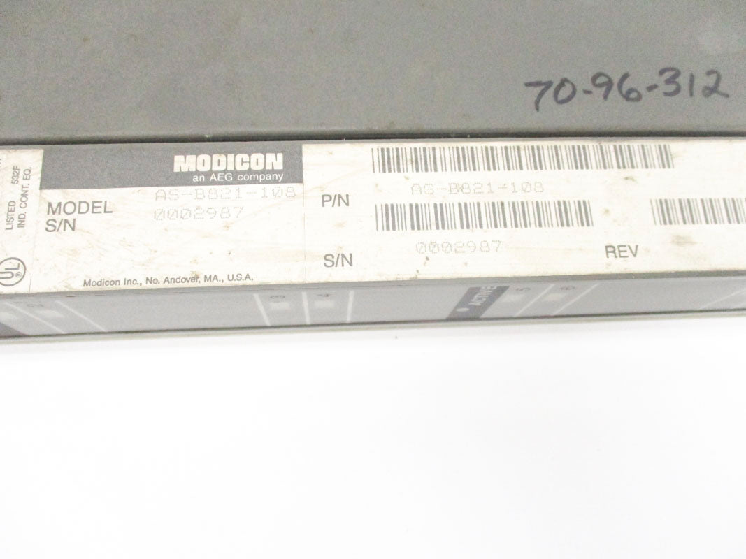 MODICON AS-B821-108 10-60VDC UNMP