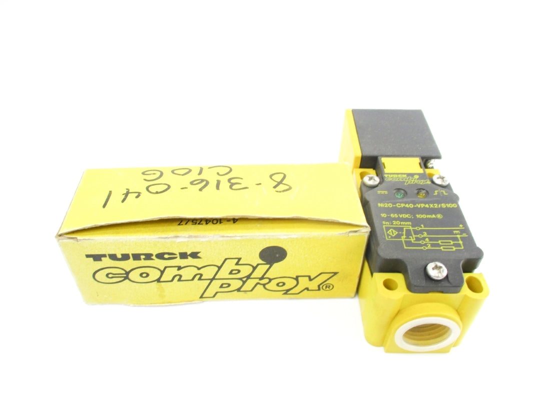TURCK NI20-CP40-VP4X2/S100 10-65VDC NSMP