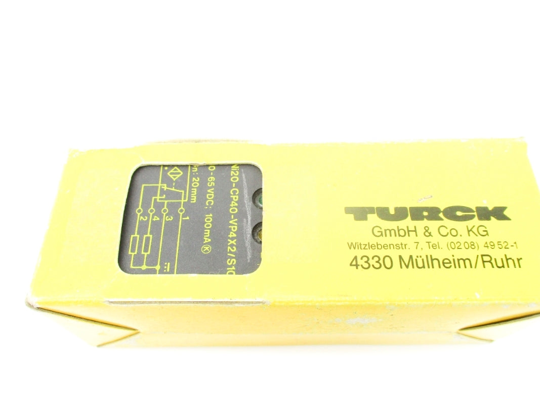 TURCK NI20-CP40-VP4X2/S100 10-65VDC NSMP