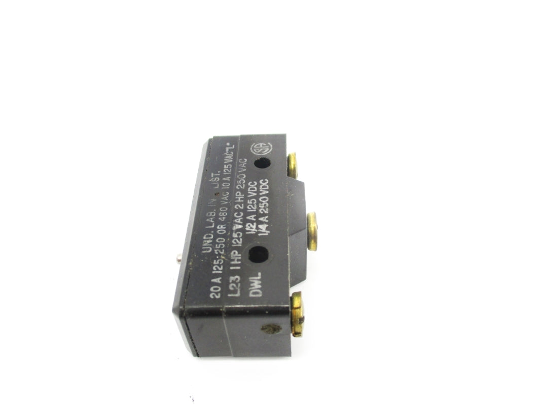 MICRO SWITCH BA-2R711  480VAC 20A NSNP