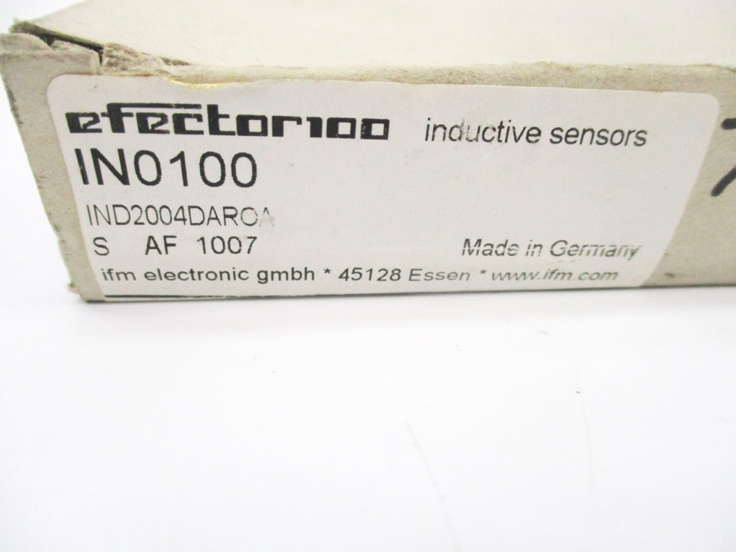 IFM EFECTOR IND2004DAROA IN0100 20-140VAC NSMP