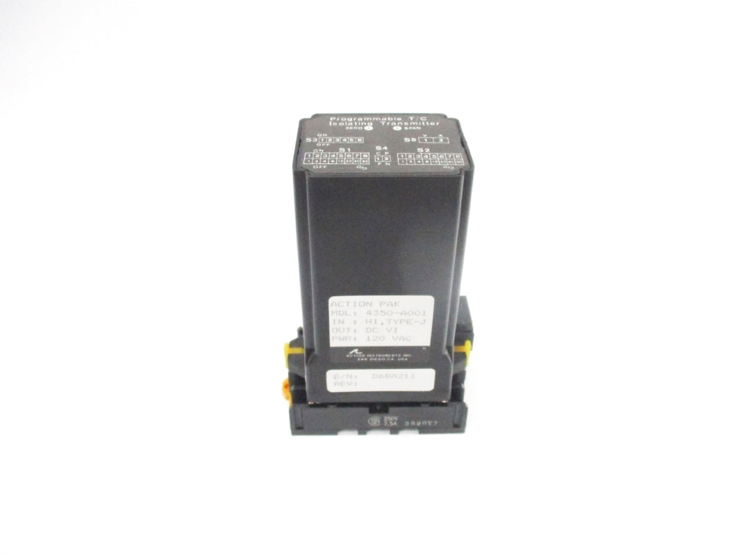 ACTION PAK 4350-A001 PST-J8 120VAC NSMP