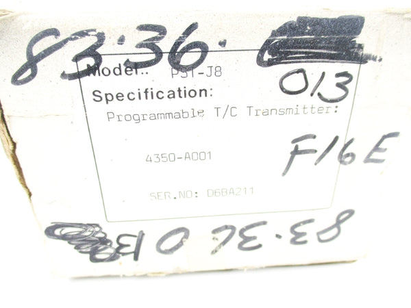 ACTION PAK 4350-A001 PST-J8 120VAC NSMP
