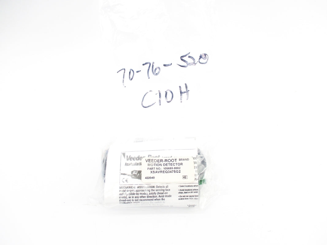 VEEDER-ROOT XSAVREQ3475G2 109888-0002 NSMP