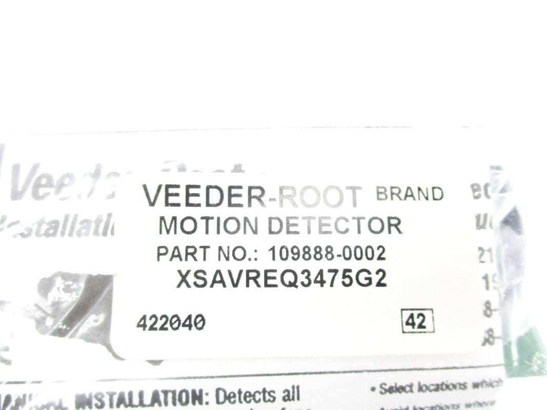 VEEDER-ROOT XSAVREQ3475G2 109888-0002 NSMP