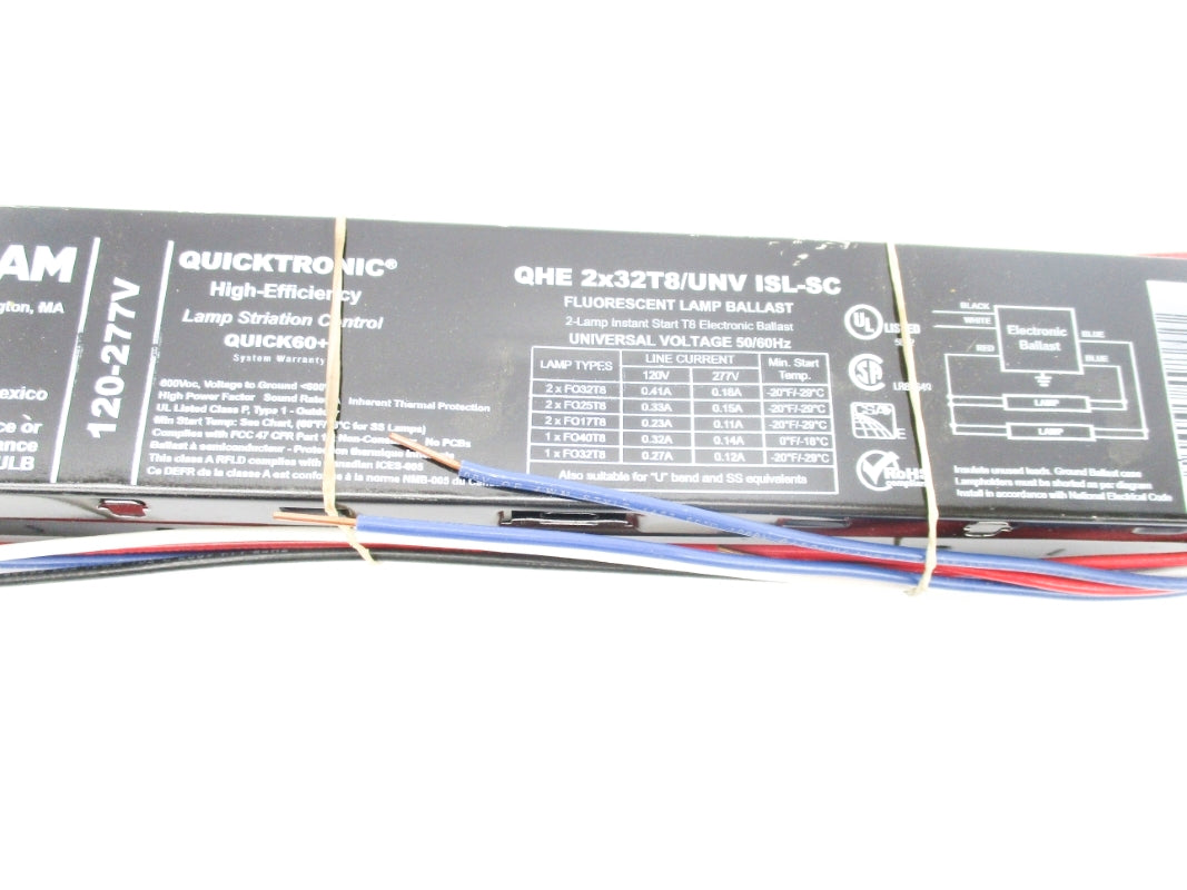 OSRAM QHE2X32T8/UNVISL-SC 277V 0.41A NSNP