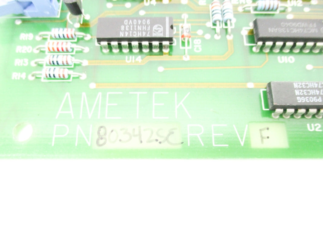 AMETEK 80342SE REV. F NSNP