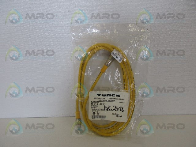 TURCK KB 5T-2-SB 5T MICROFAST MOLDED CORDSET *NEW IN FACTORY BAG*