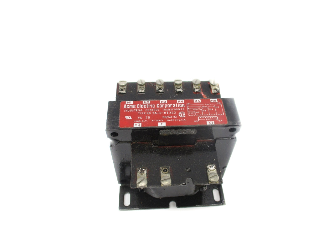 ACME ELECTRIC TA-1-81322 480V UNMP