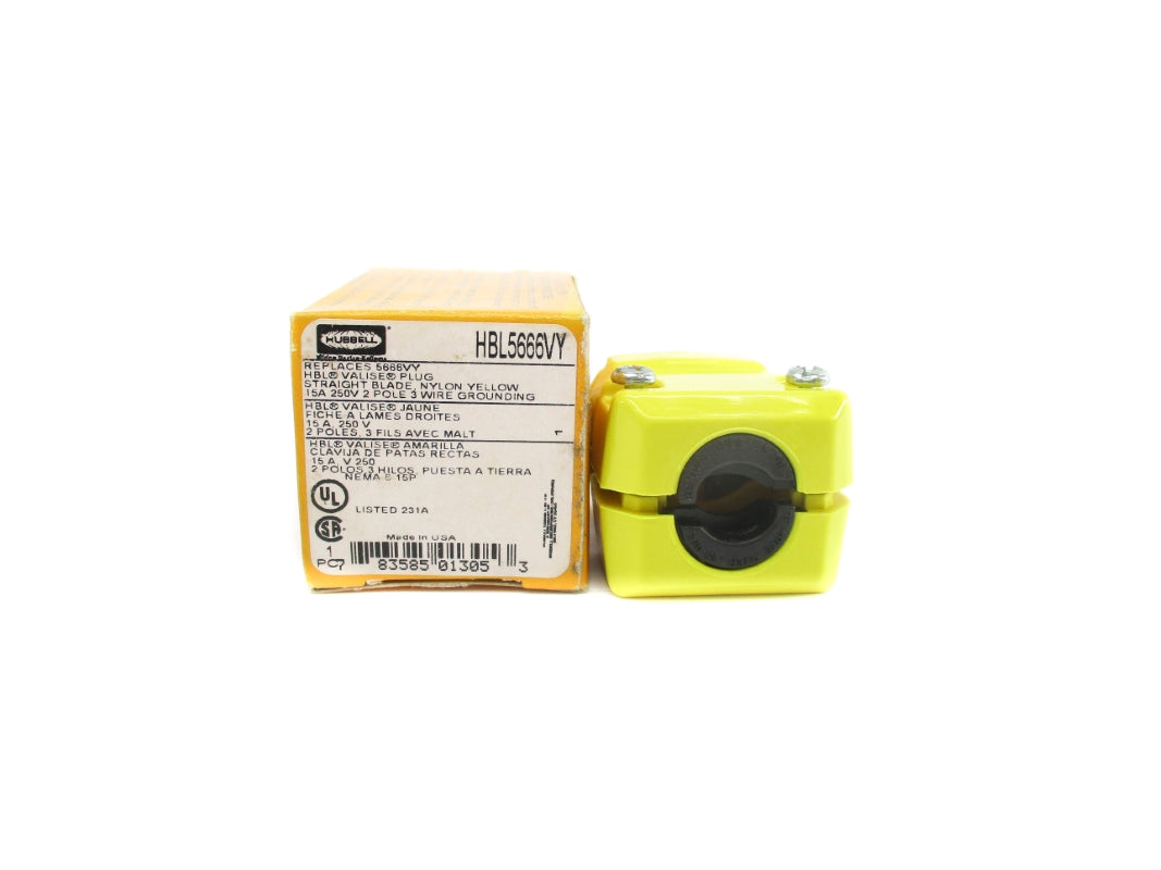 HUBBELL HBL5666VY 250V 15A NSMP