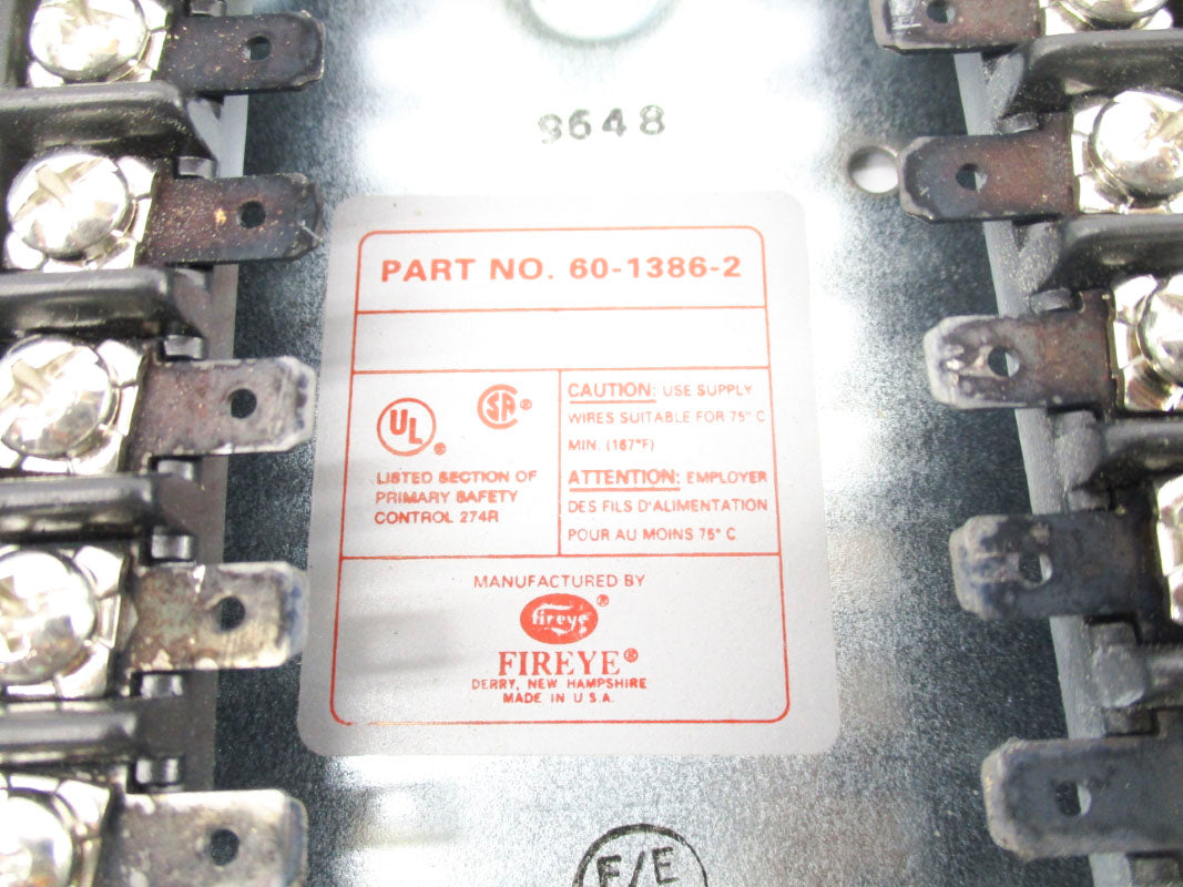 FIREYE 60-1386-2 167'F UNMP