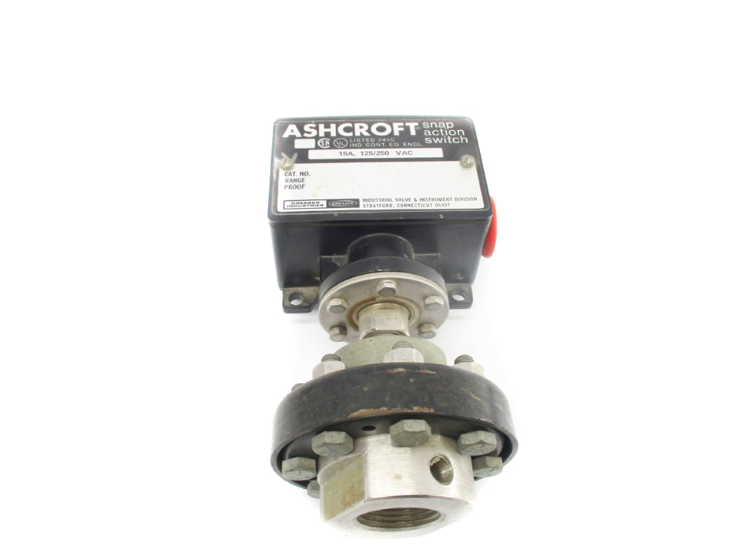 ASHCROFT B428S 250VAC 15A 100PSI UNMP
