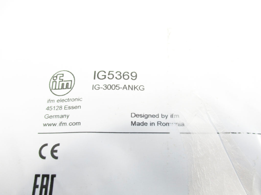 IFM EFECTOR IG-3005-ANKG IG5369 10-36VDC NSMP