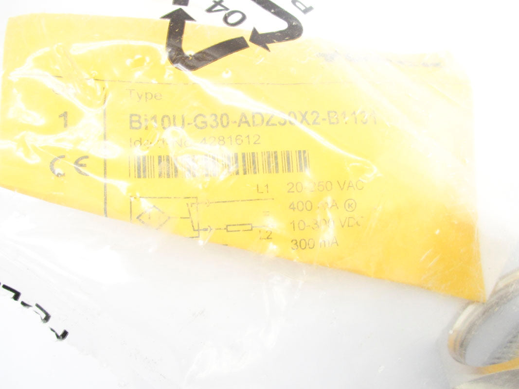 TURCK BI10U-G30-ADZ30X2-B1131 4281612 10-300VDC NSMP