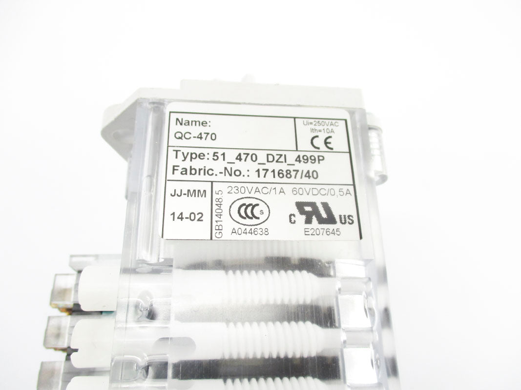 R&M QC-470 230VAC 5A UNMP