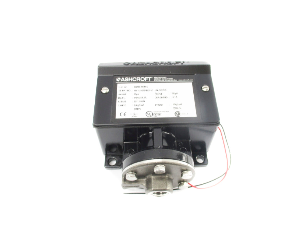 ASHCROFT B424BXFMFS 480VAC 15A 30PSI NSNP