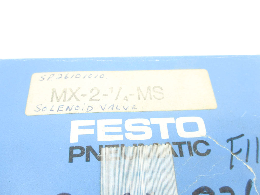 FESTO MX-2-1/4-MS 34354 145PSI NSMP