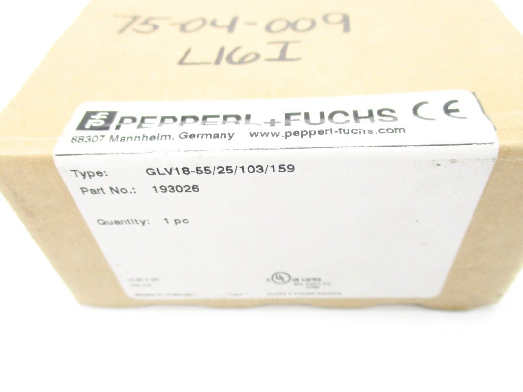 PEPPERL+FUCHS GLV18-55/25/103/159 193026 NSMP