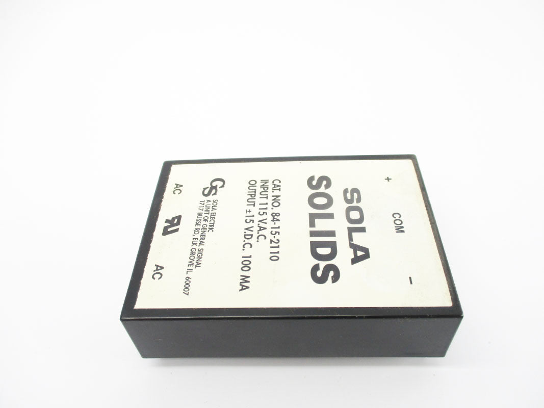 SOLA 84-15-2110 115VAC UNMP