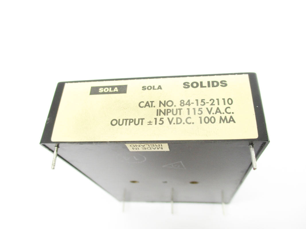 SOLA 84-15-2110 115VAC UNMP