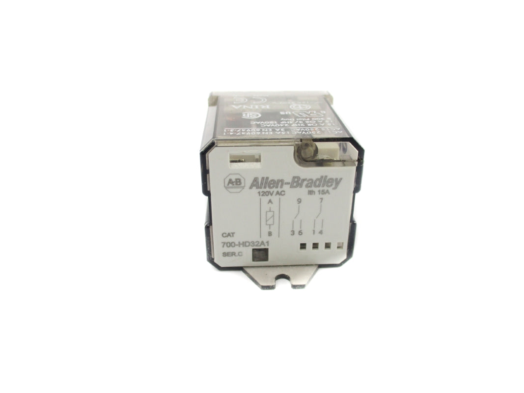 ALLEN BRADLEY 700-HD32A1 SER. C 120VAC 15A UNMP