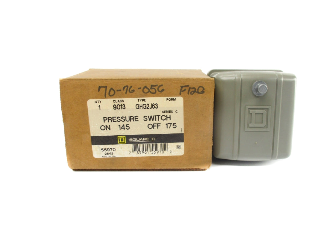 SQUARE D 9013GHG2J63 SER. C 575V 145/175PSI NSMP