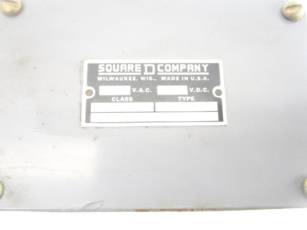 SQUARE D 9007LF20 600VAC/DC UNMP