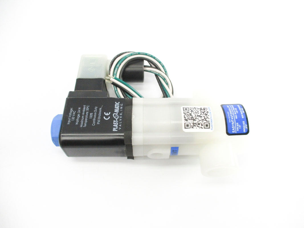 PLAST-O-MATIC EASYMT4V12W24-PF 120VAC 50'C 140PSI NSMP
