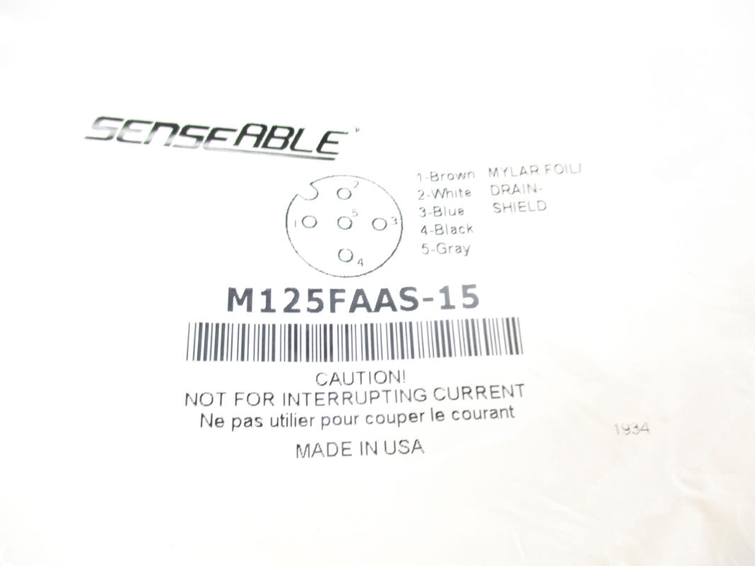 SENSEABLE M125FAAS-15 NSMP