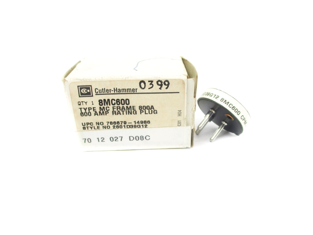 CUTLER HAMMER 8MC600 600A NSMP