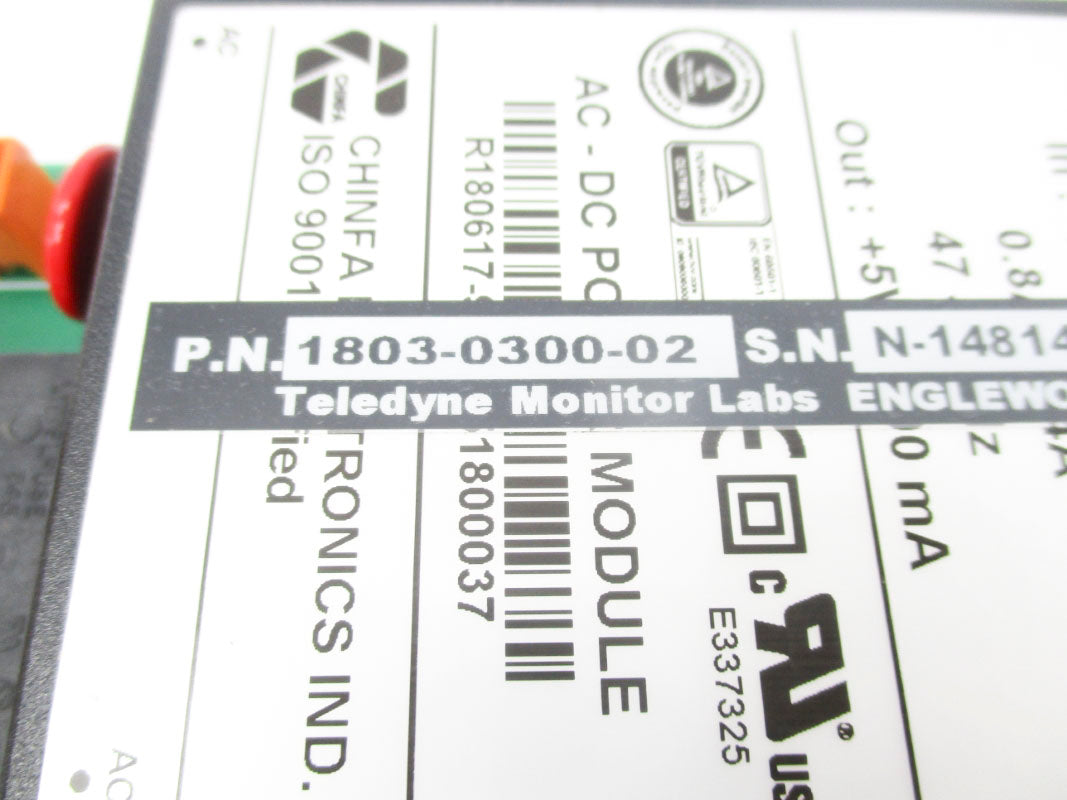 TELEDYNE MONITOR LABS 1803-0300-02 NSNP
