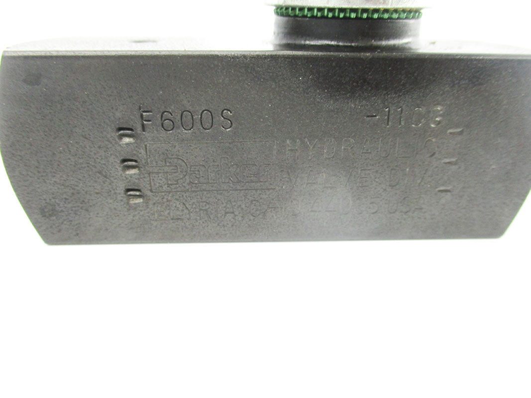 PARKER F600S-110CG 5000PSI NSNP