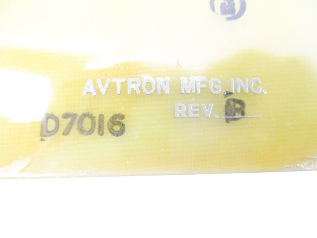 AVTRON D7016 REV. B UNMP