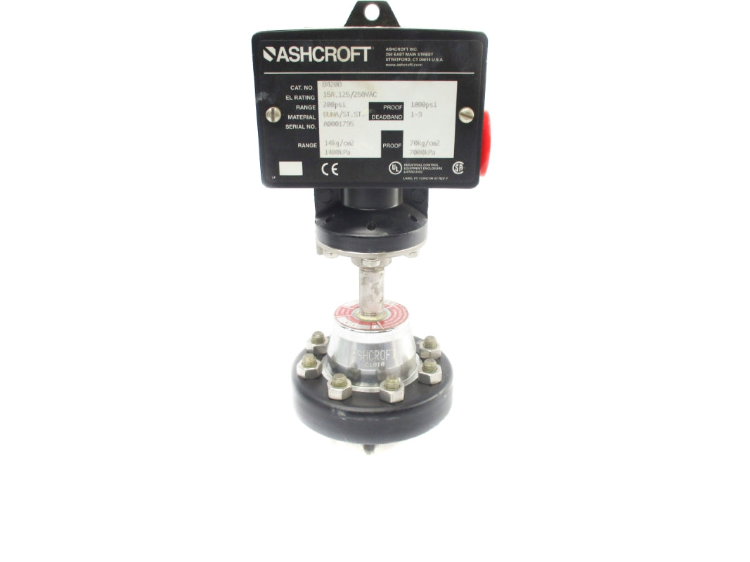 ASCHROFT B420B 250VAC 15A 200PSI NSNP